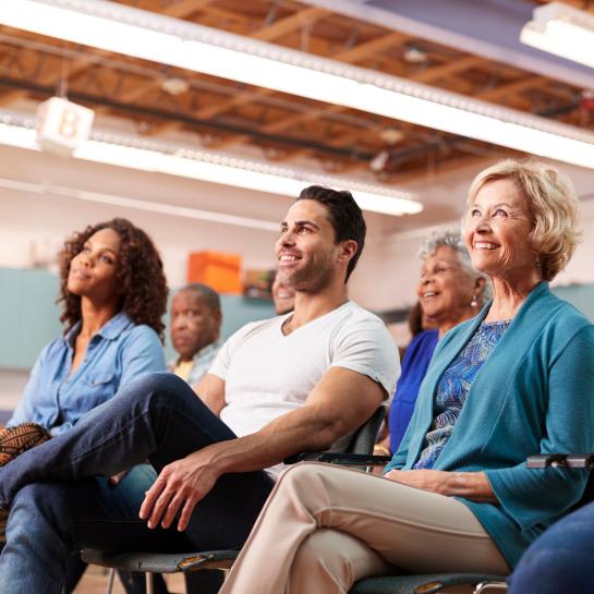 Group of people sitting