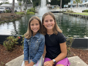 Photo of Emerson and her sister