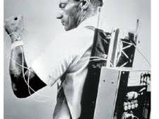 man with first wearable insulin pump