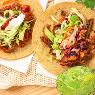 Slow cooker hawaiian pork tacos