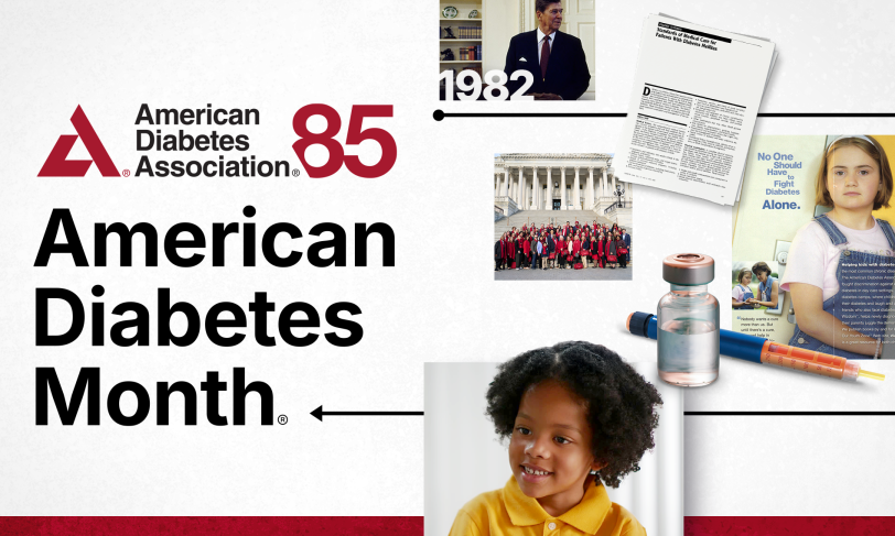 American Diabetes Month timeline