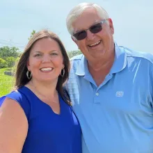 Woman with her Father