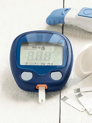 Monitoring Blood Glucose machine