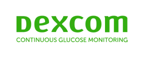 Dexcom logo, Continuous Glucose Monitoring.